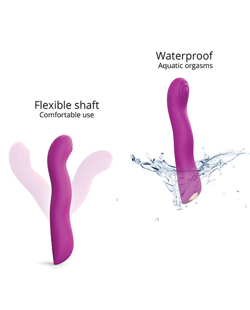 Love to Love Swap Tapping Vibrator - Sweet Orchid Adult Toy Box Love to Love Swap Tapping Vibrator - Sweet Orchid Adult Toy Box