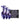 Nixie Metal Butt Plug Trainer Set - Purple Metallic