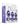 Nixie Metal Butt Plug Trainer Set - Purple Metallic