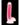 Lollicock 7" Glow In The Dark Silicone Dildo & Balls - Pink