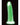 Lollicock 7" Glow In The Dark Silicone Dildo - Green