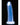 Lollicock 7" Glow In The Dark Silicone Dildo - Blue