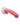 Simply Sweet 7" Wavy Silicone Dildo - Pink/White