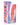 Simply Sweet 7" Wavy Silicone Dildo - Pink/White
