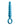 Desire Lucent Vibrating Wand - Blue