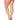 Mesh Back Seam Thigh High Stockings Nude/Hot Pink Queen