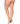 Mesh Back Seam Thigh High Stockings Nude/Hot Pink Queen