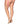 Mesh Back Seam Thigh High Stockings Nude/Hot Pink Queen