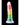 Lollicock 7" Glow In The Dark Silicone Dildo - Rainbow