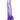 King Cock Clear 8" Cock with Balls - Purple