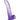 King Cock Clear 9" Cock with Balls - Purple