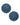 Ride 'em Premium Denim Collection Round Pasties - O/S