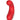 Luv Inc. Curved Vibrator - Red