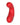 Luv Inc. Curved Vibrator - Red