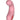 Luv Inc. Curved Vibrator - Light Pink