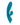 Evolved Fierce Flicker Dual Vibrator - Teal