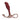 Zini Janus Lamp Iron Prostate Massager - Medium Maroon