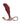 Zini Janus Lamp Iron Prostate Massager - Large Maroon