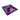 Liberator Fascinator Throw Mini- Purple