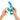 Femme Funn Klio Triple Action Rabbit - Turquoise