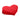 Liberator Heart Wedge Position Aid - Red