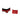 SpareParts Tomboi Harness Red/Black Nylon - XS