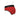 SpareParts Tomboi Harness Red/Black Nylon - XS