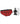SpareParts Tomboi Harness Red/Black Nylon - XS