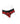SpareParts Tomboi Harness Red/Black Nylon - Small