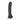 Wet for Her Fusion Dildo - Large - Noir Black