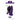 VeDO Diki Rechargeable Vibrating Dildo w/Harness - Deep Purple