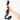 Black Vibrating Remote Controlled Strap-on with 3 Motors