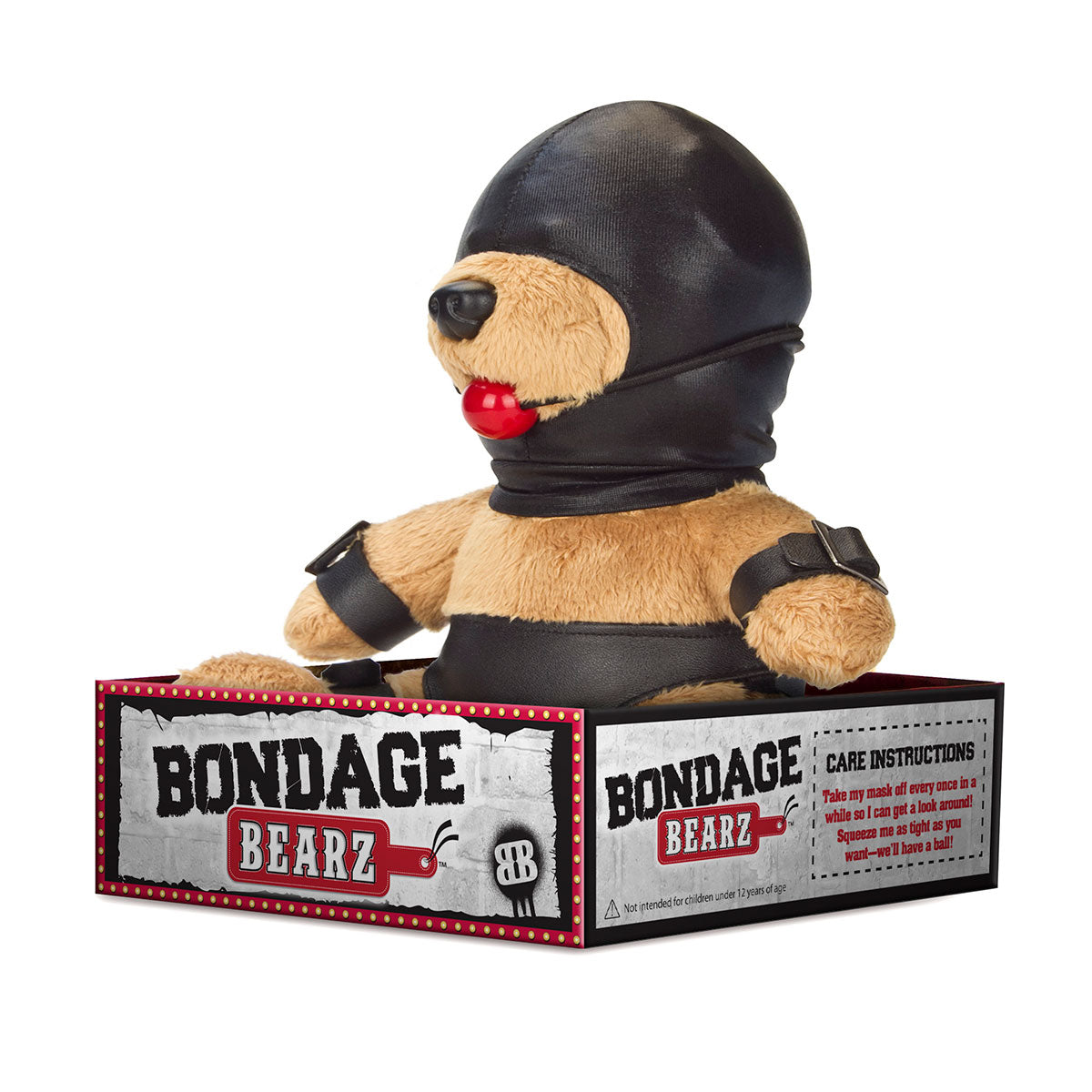 Bondage Bearz Gary Ball Gag Mini BDSM Bear  Adult Toy Box