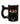 Fashioncraft 420 Black Rasta Pipe Mug - Large