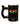 Fashioncraft 420 Black Rasta Pipe Mug - Large