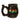 Fashioncraft 420 Black Rasta Pipe Mug - Small