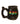 Fashioncraft 420 Black Rasta Pipe Mug - Small