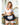Be My Guest Maid Costume Set Lace Top with Built-in Bra, Apron Skirt, G-string Panty with Detachable Lace Leg Garters & Ruffle Choker