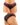 Thicc Athletic Mesh Boy Brief & Lace Thong Black/Pink Queen