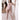 Sheer Fantasy High Neck Floral Lace Gartered Bodystocking & Panty Light Pink O/S