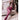 Bad Habit Harness Stockings & Pasties Magenta One Size