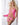 Open Babydoll Teddy - Pink Neon - One Size