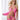 Open Babydoll Teddy - Pink Neon - One Size