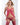 Flyaway Bustier Babydoll Set Rose Carnation One Size