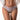 Kix'ies Signature Thong Panties White Large