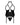 Lust Mistress Cupless Corset With velcro Choker Collar, Metal Garters & G-string Black (S-M)