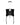 Lust Mistress Cupless Corset With velcro Choker Collar, Metal Garters & G-string Black (S-M)