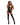 Lust Portia Mini Dress With plush Elastic Strapping - Black (L-XL)