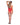 red Lace & Mesh Teddy with Snap Crotch - L/XL