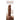 Colours Pleasures 5" Vibrating Dildo - Brown